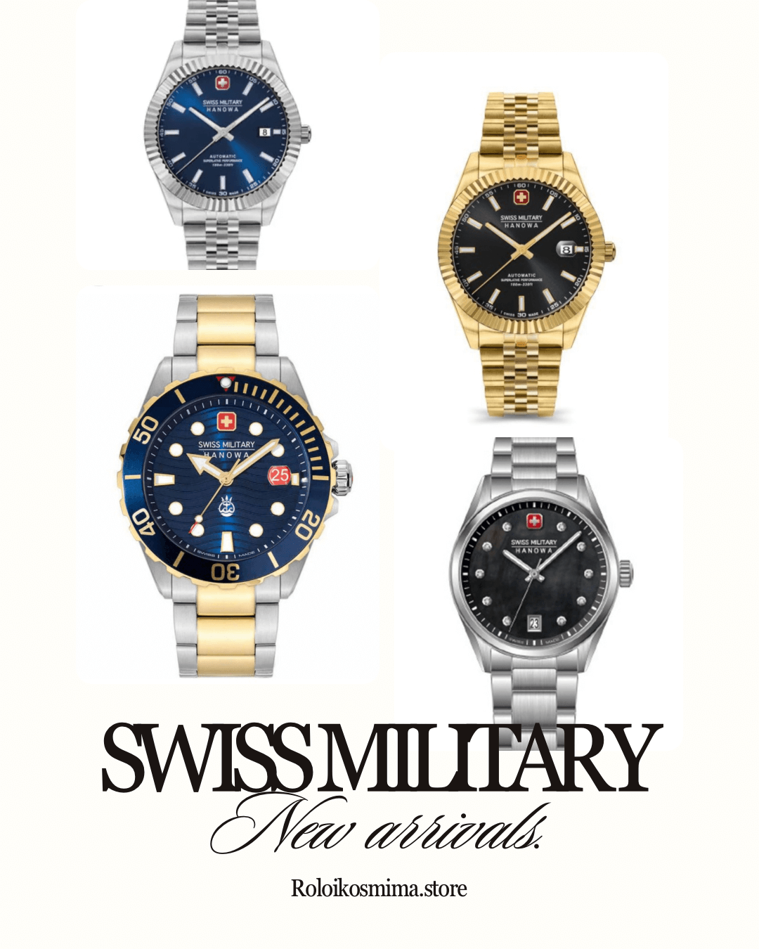 SWISS MILITARY NEW ARRIVALS