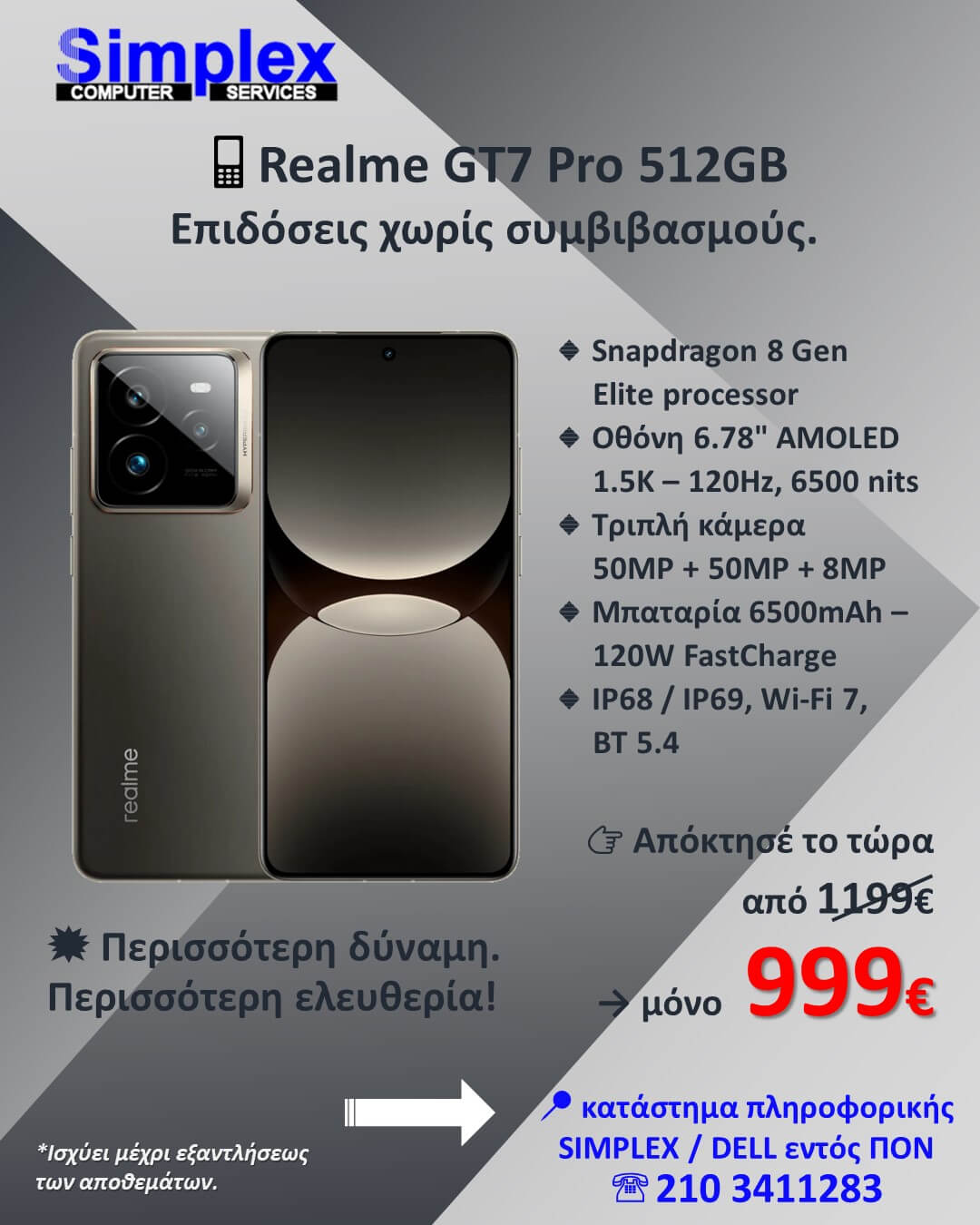 ΠΡΟΣΦΟΡΑ SIMPLEX